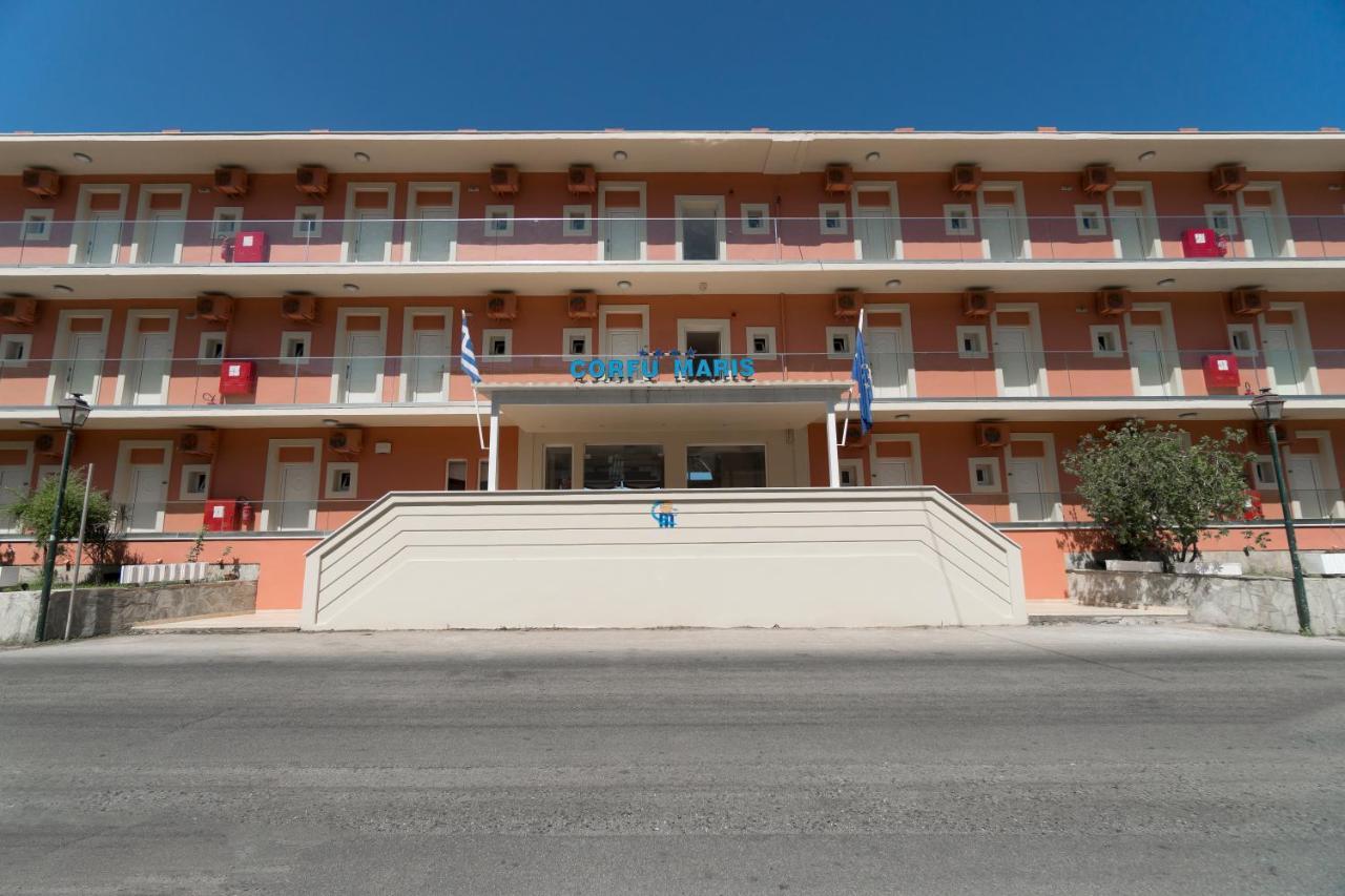 Corfu Maris Hotel Benitses  Bagian luar foto